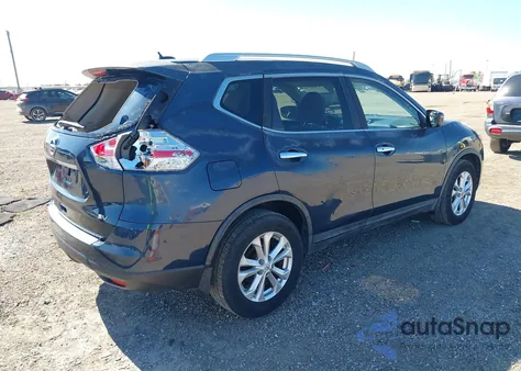 2016 Nissan Rogue Sv from USA, damaged, VIN KNMAT2MT9GP617135